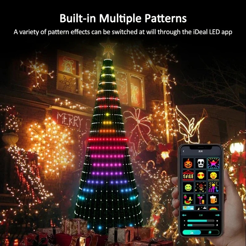 Home Decor Free App - Luzes de Natal em Forma de