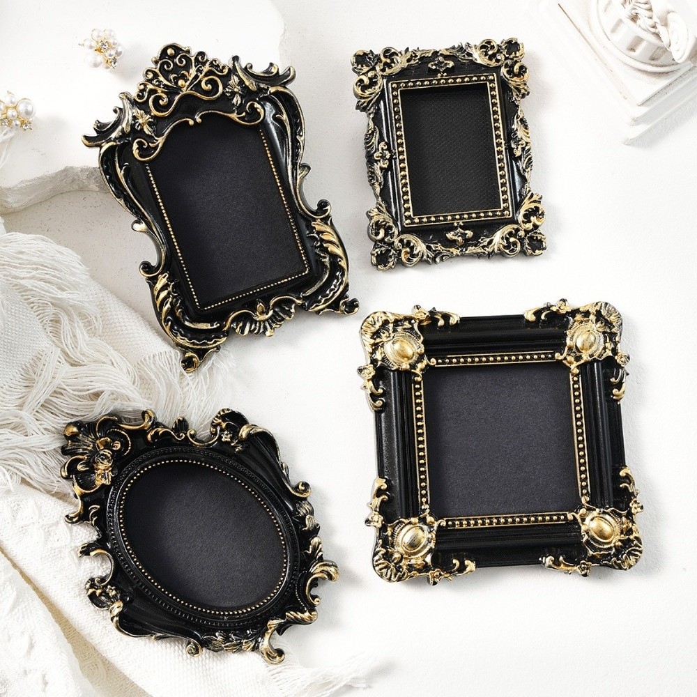 Bamboo Photo Frame - Mini Porta-Retratos de Parede em Resina,