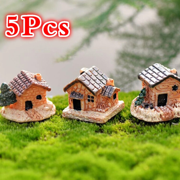 5 pçs mini casa de boneca deco - Home Decor Za avaliação e preço