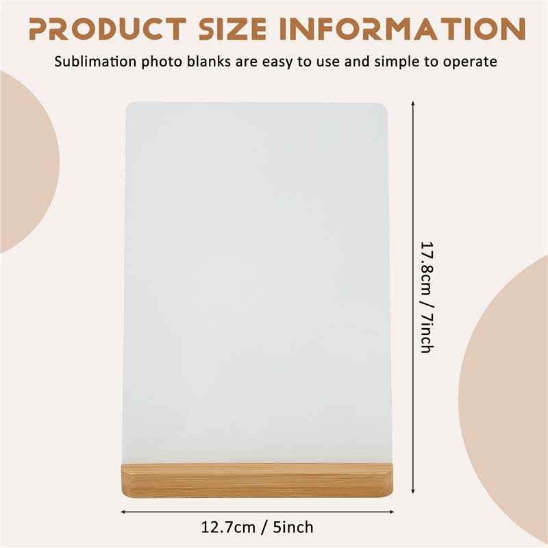 Pacote com 6 Molduras para Fot - Bamboo Photo Frame avaliação e preço