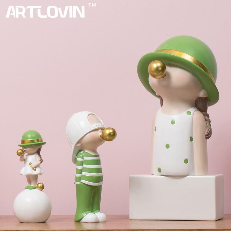 Artlovin estatuetas de persona - Home Decor Za avaliação e preço