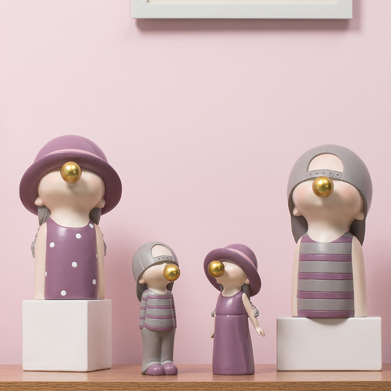 Artlovin estatuetas de persona - Home Decor Za avaliação e preço