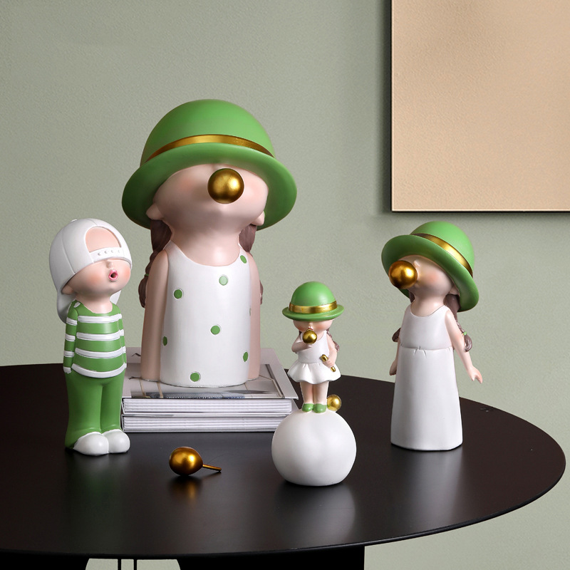 Artlovin estatuetas de persona - Home Decor Za avaliação e preço