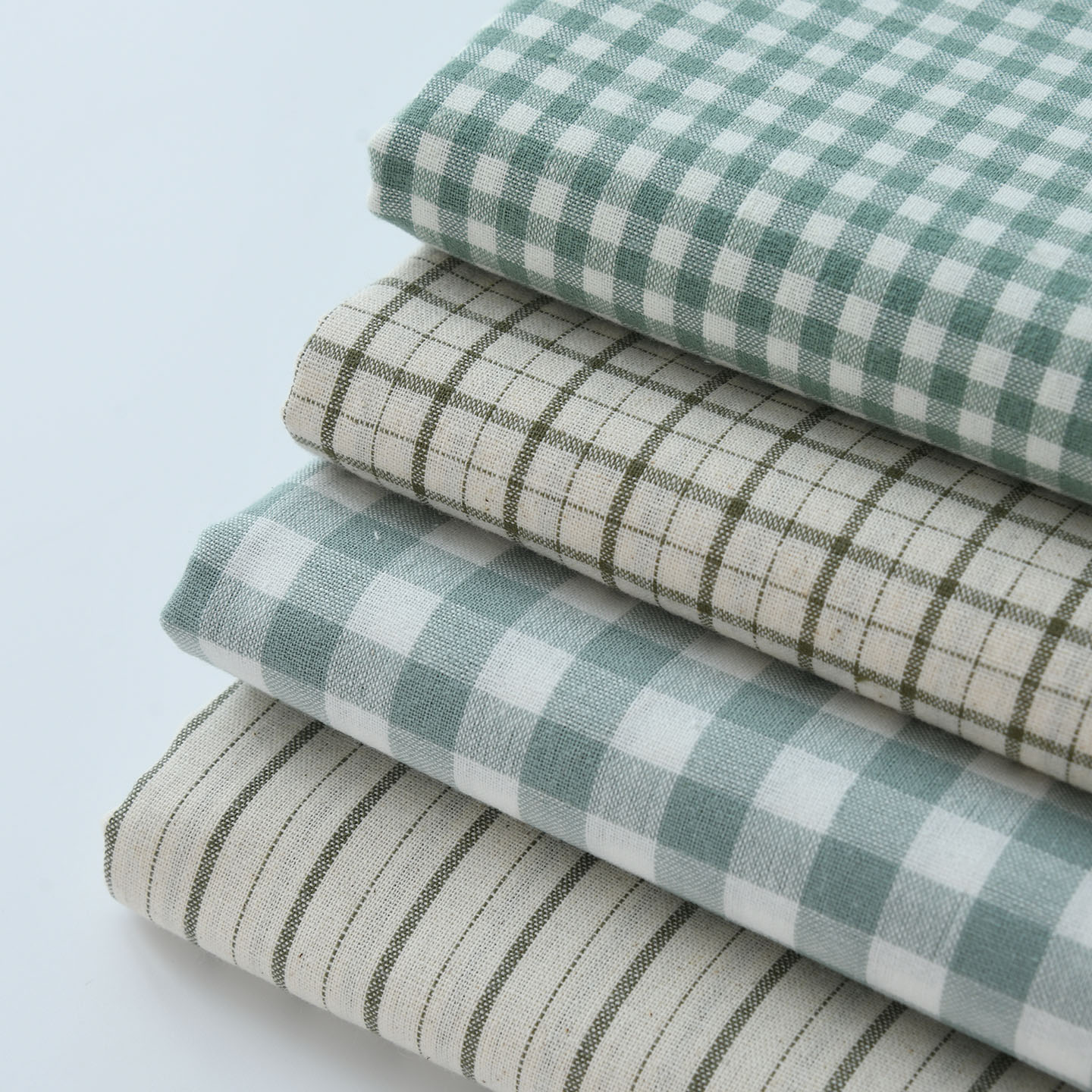 Tecido Vintage Verde Imitação  - Linen Table Runner avaliação e preço