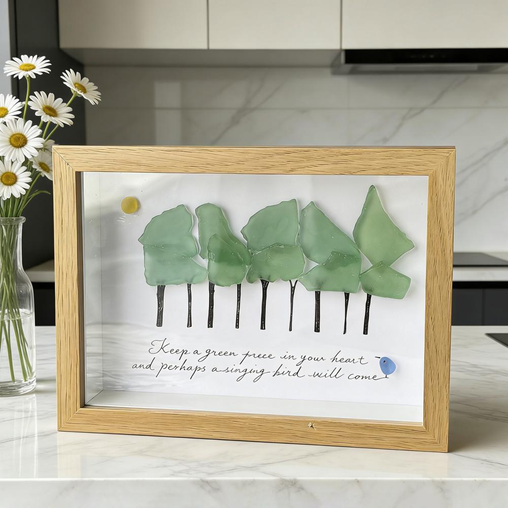 Quadro de Parede Artesanal de  - Bamboo Photo Frame avaliação e preço