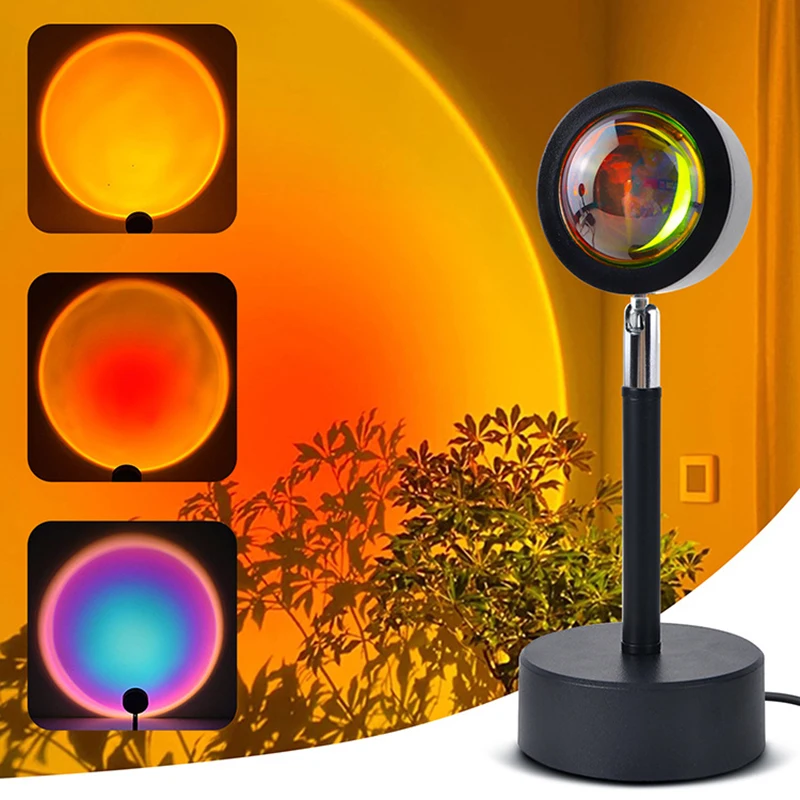 Smart LED Sunset Lamp, Lâmpada - Home Decor Free App avaliação e preço