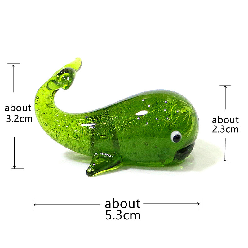 Murano vidro baleia estatueta  - Home Decor Y2K avaliação e preço