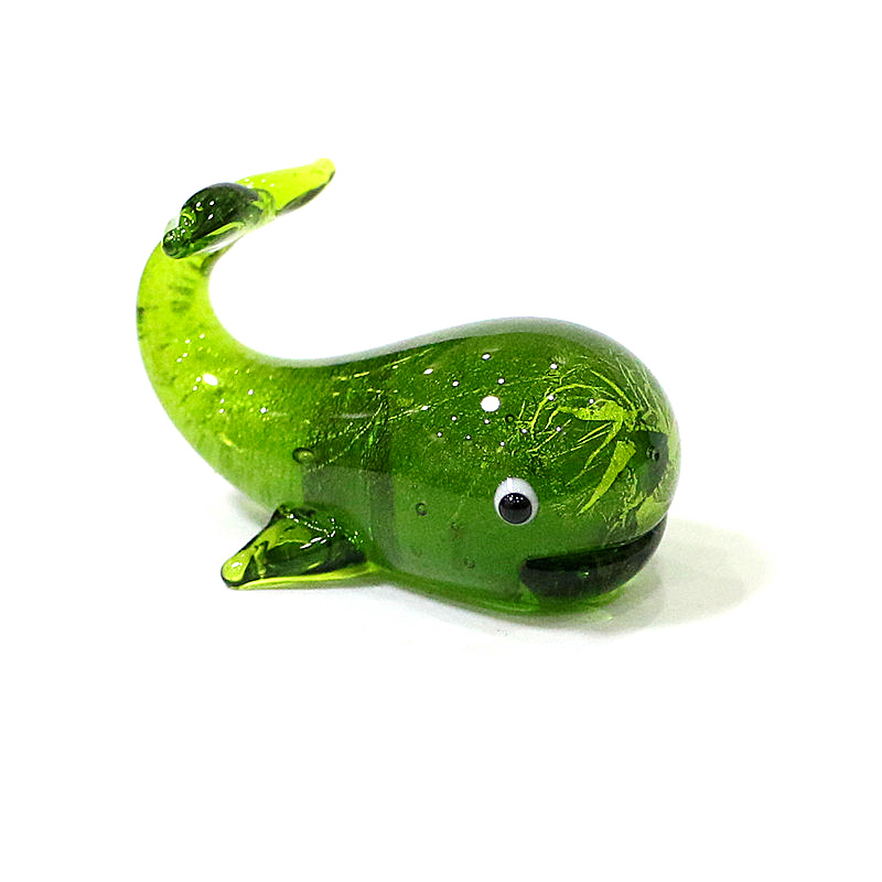 Murano vidro baleia estatueta  - Home Decor Y2K avaliação e preço