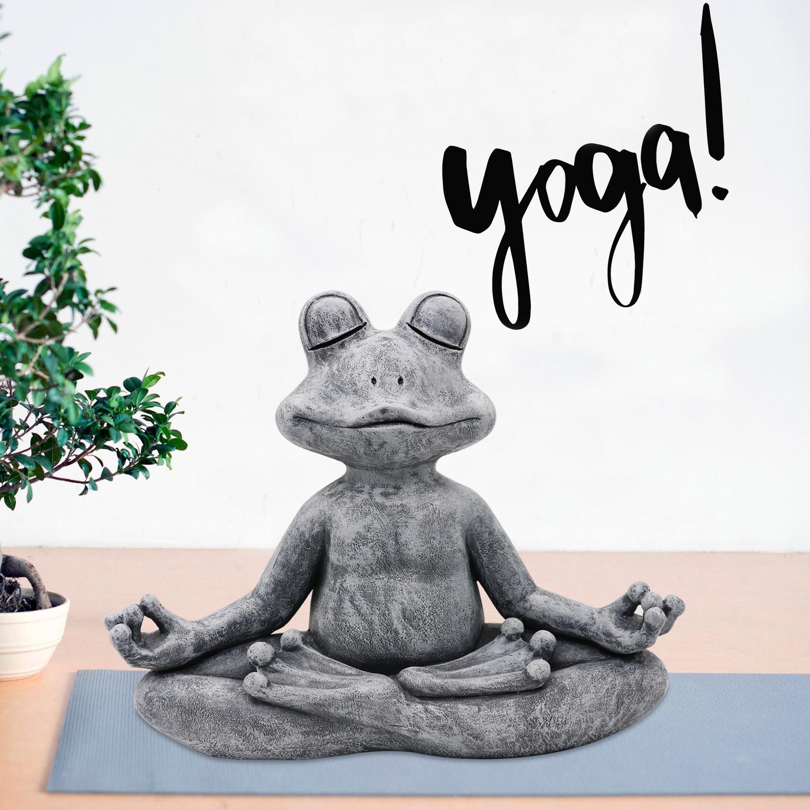 Estatueta de sapo de resina pa - Home Decor Za avaliação e preço