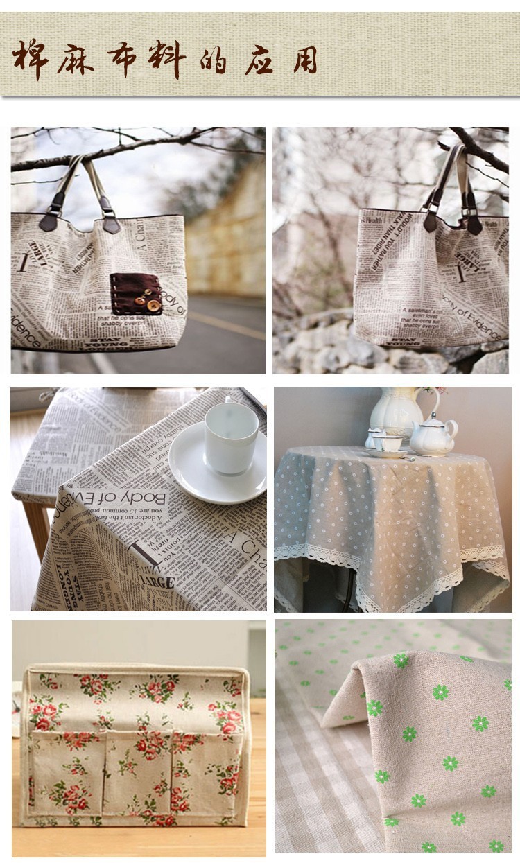 Sewing Material Tissu Tableclo - Linen Table Runner avaliação e preço
