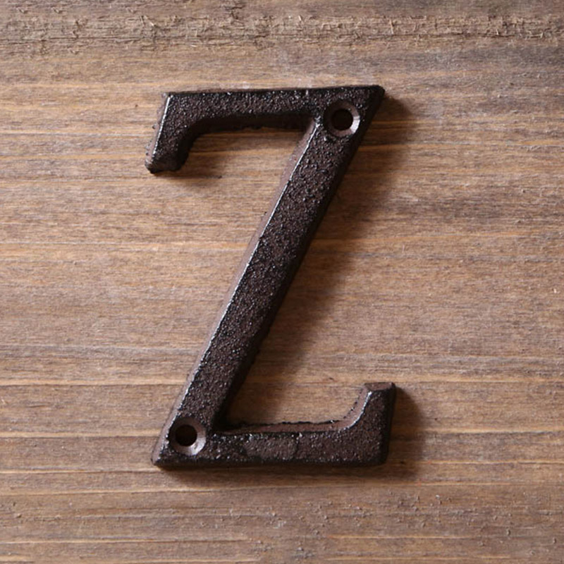 Letras em metal números de fer - Home Decor Y2K avaliação e preço