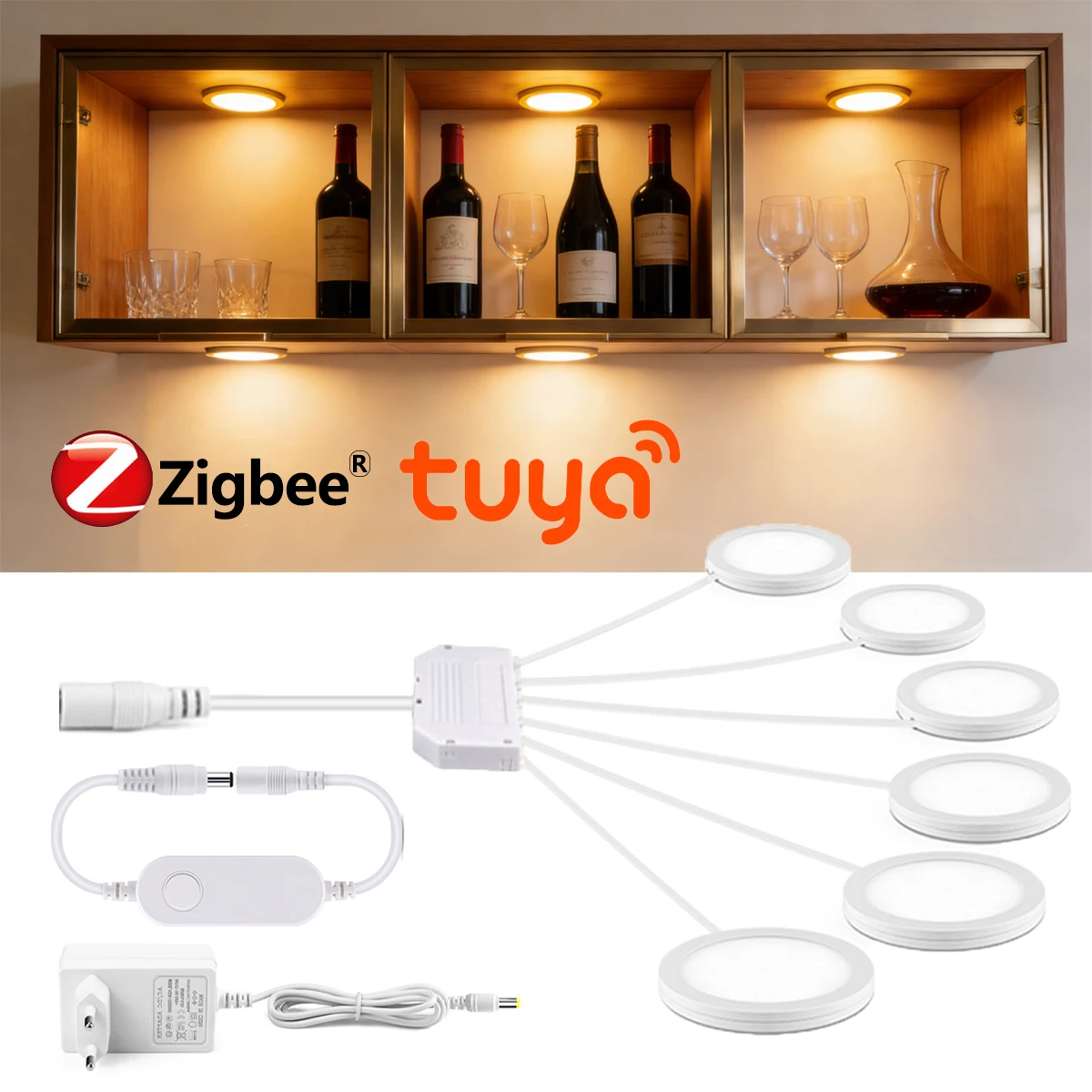 Luz LED Inteligente Zigbee Tuy - Home Decor Free App avaliação e preço