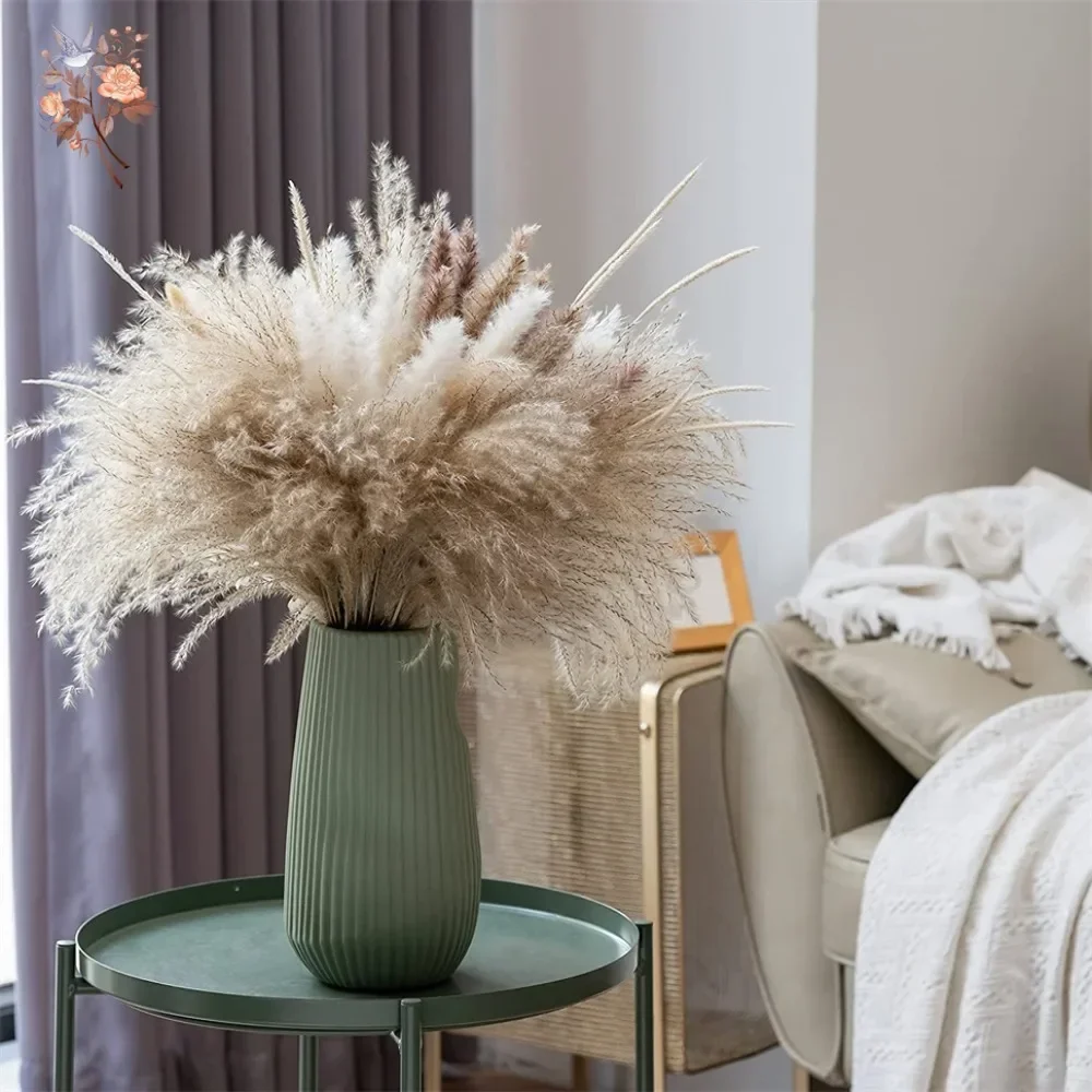 88 Peças de Grama Pampas Natur - Pampas Grass Decor avaliação e preço