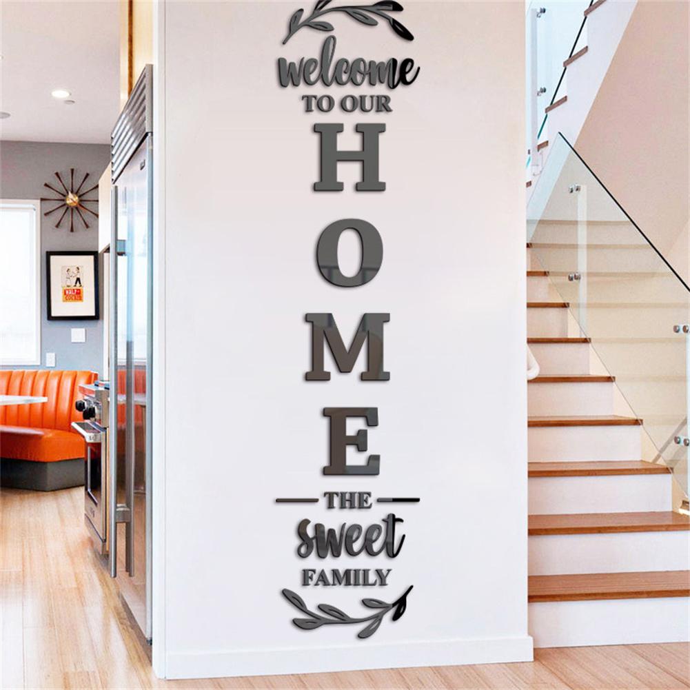 Adesivo de parede espelhado 3d - Home Decor Y2K avaliação e preço