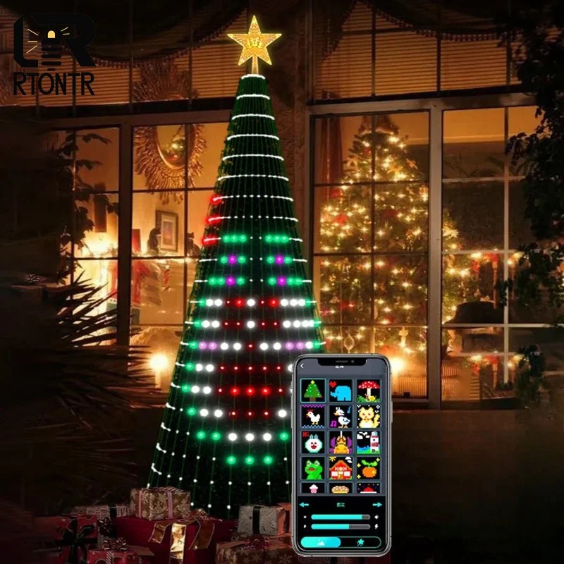 Luzes de Natal em Forma de Est - Home Decor Free App avaliação e preço