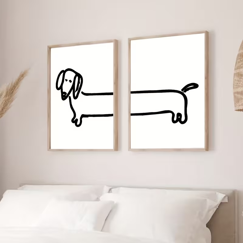 2 peças de arte moderna para p - Home Decor Theme avaliação e preço