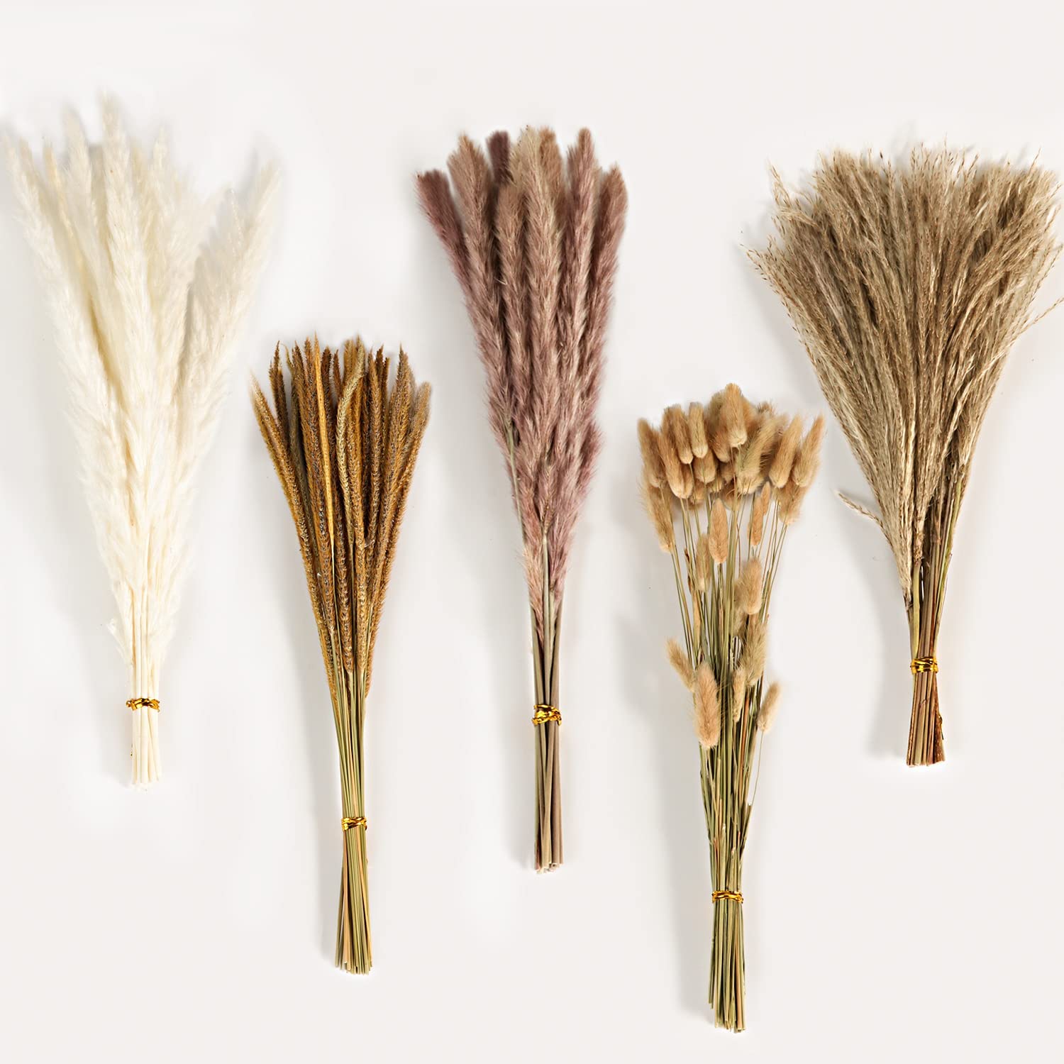 Buquê de Flores Secas Mistas V - Pampas Grass Decor avaliação e preço