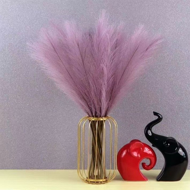 Grama pomposa artificial, Ramo - Pampas Grass Decor avaliação e preço