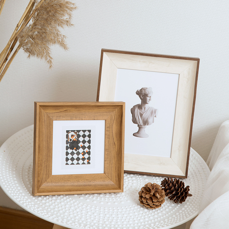 Moldura de foto quadrada minim - Bamboo Photo Frame avaliação e preço
