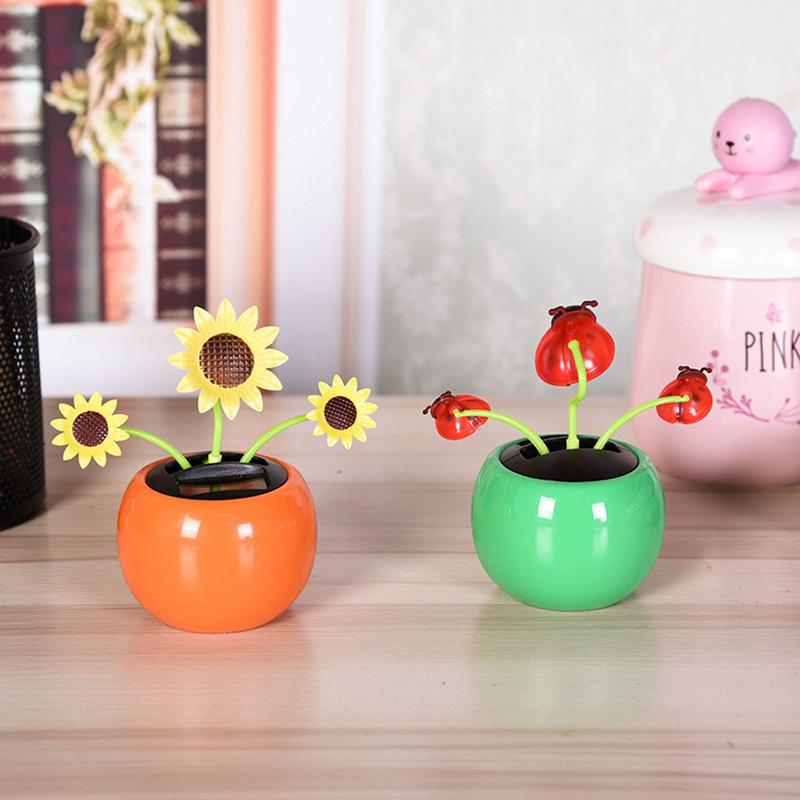 Solar Powered Dancing Flower G - Home Decor Za avaliação e preço
