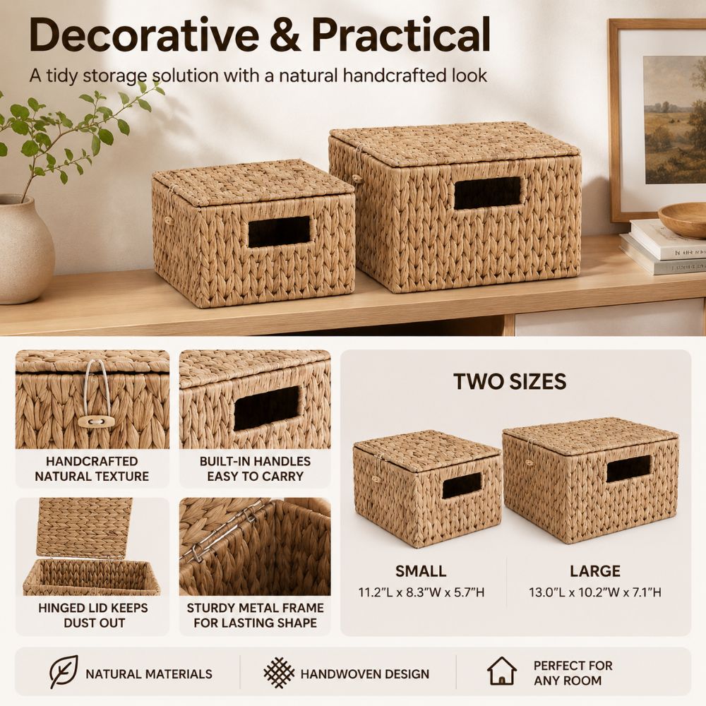 Cesto Organizador Retangular d - Rattan Plant Basket avaliação e preço