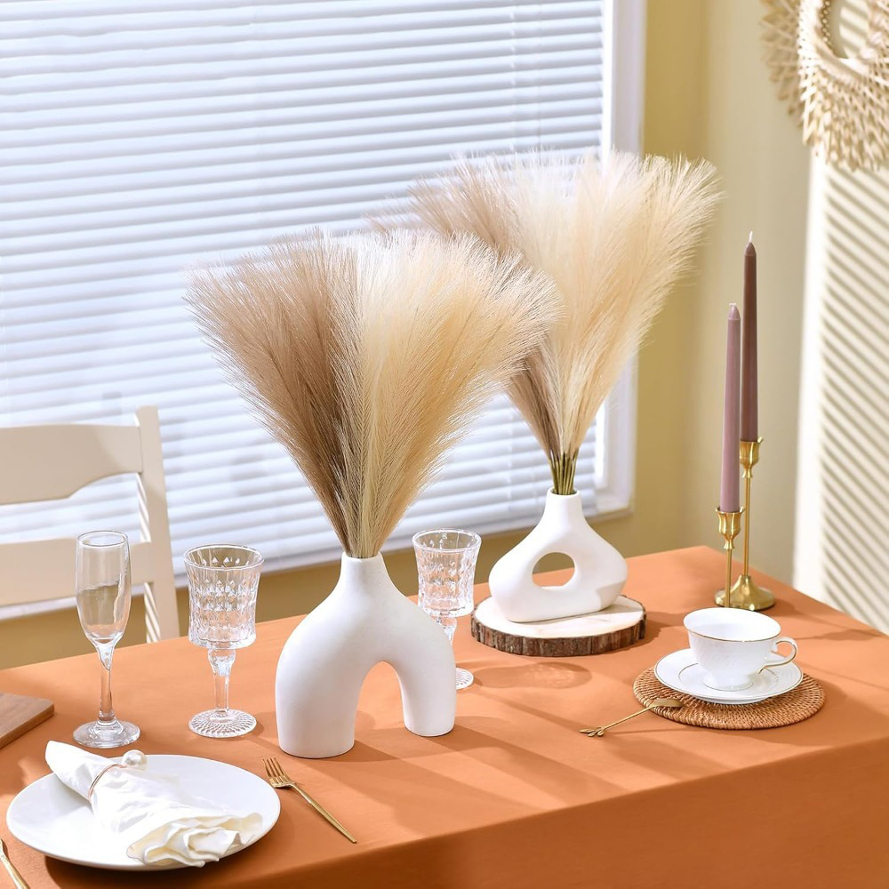 15 Peças de Grama Pampas Artif - Pampas Grass Decor avaliação e preço