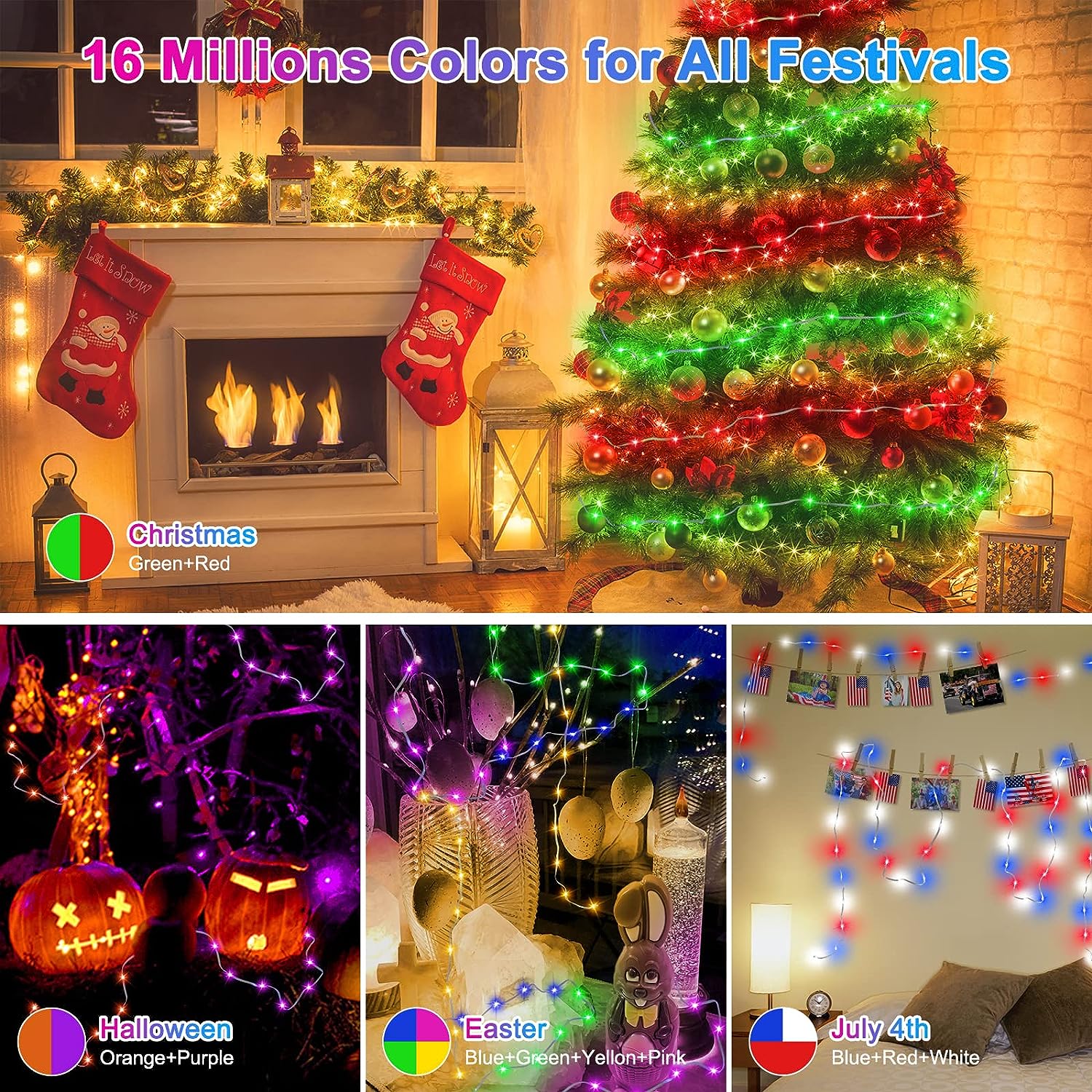 Luzes de Cordão LED Dream Colo - Home Decor Free App avaliação e preço