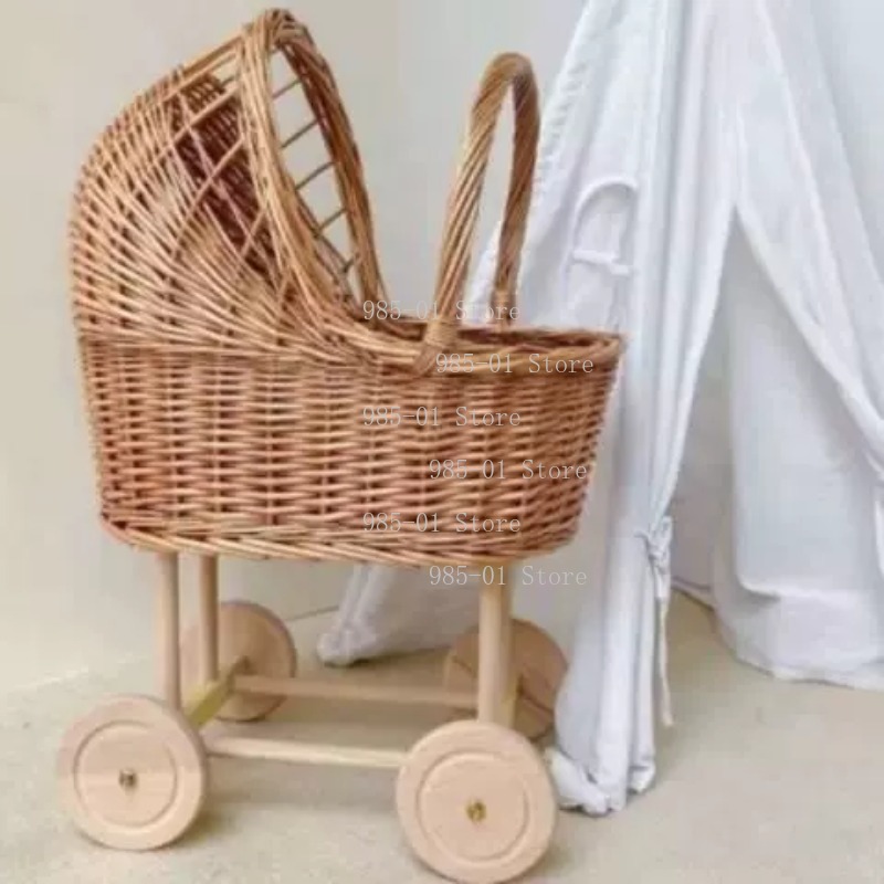 Cesto de Vime Artesanal Multif - Rattan Plant Basket avaliação e preço