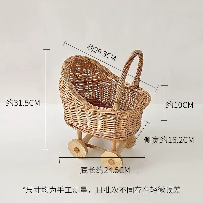 Cesto de Vime Artesanal Multif - Rattan Plant Basket avaliação e preço