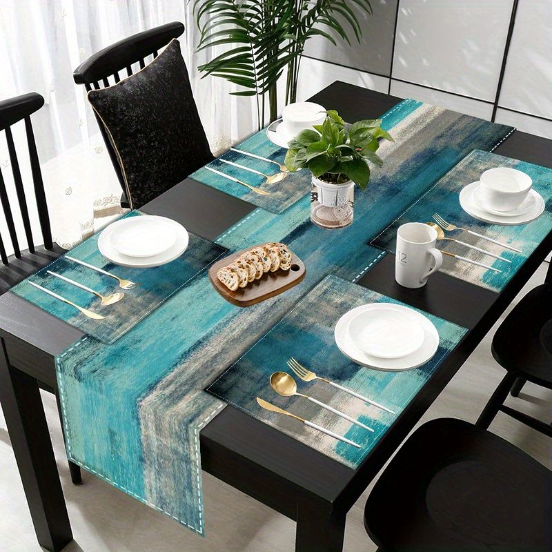 Conjunto de Toalhas de Mesa e  - Linen Table Runner avaliação e preço