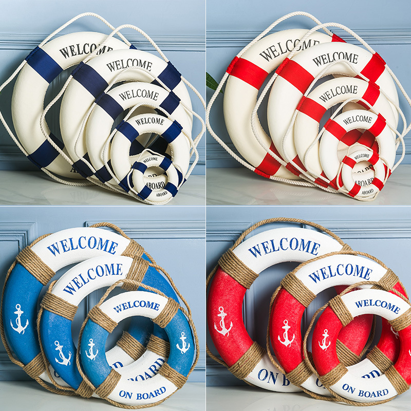 Nautical Life Ring Bóia Bem-vi - Home Decor Za avaliação e preço