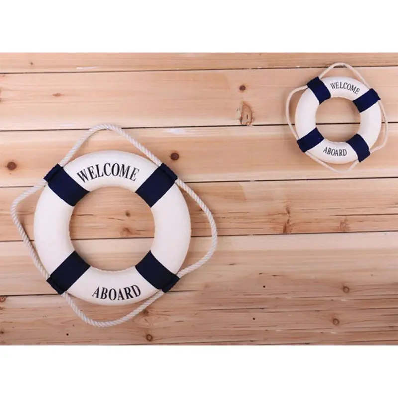 Nautical Life Ring Bóia Bem-vi - Home Decor Za avaliação e preço