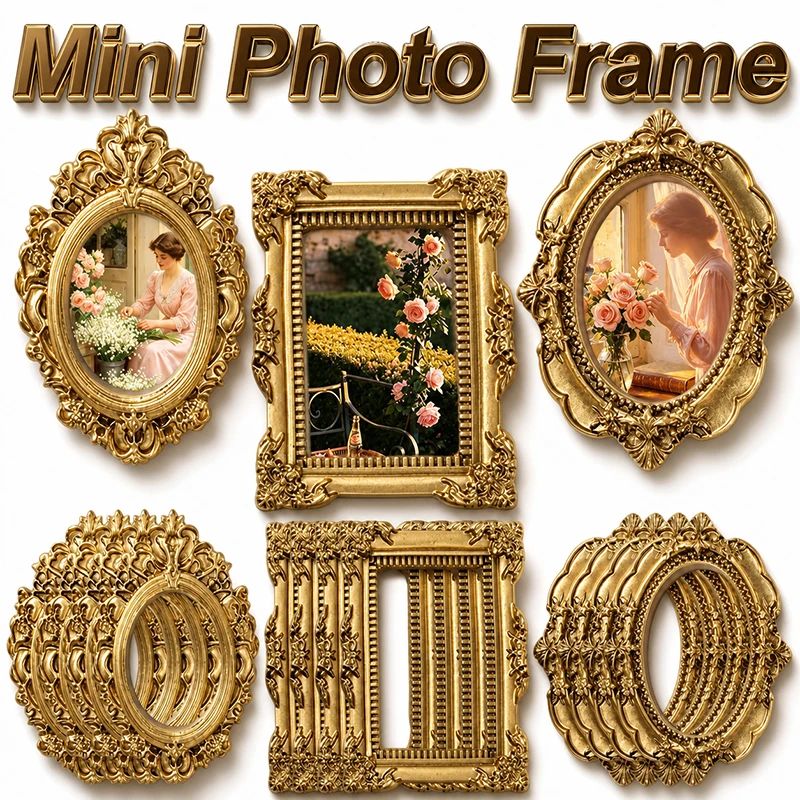 10/5 peças de Mini Porta-Retra - Bamboo Photo Frame avaliação e preço