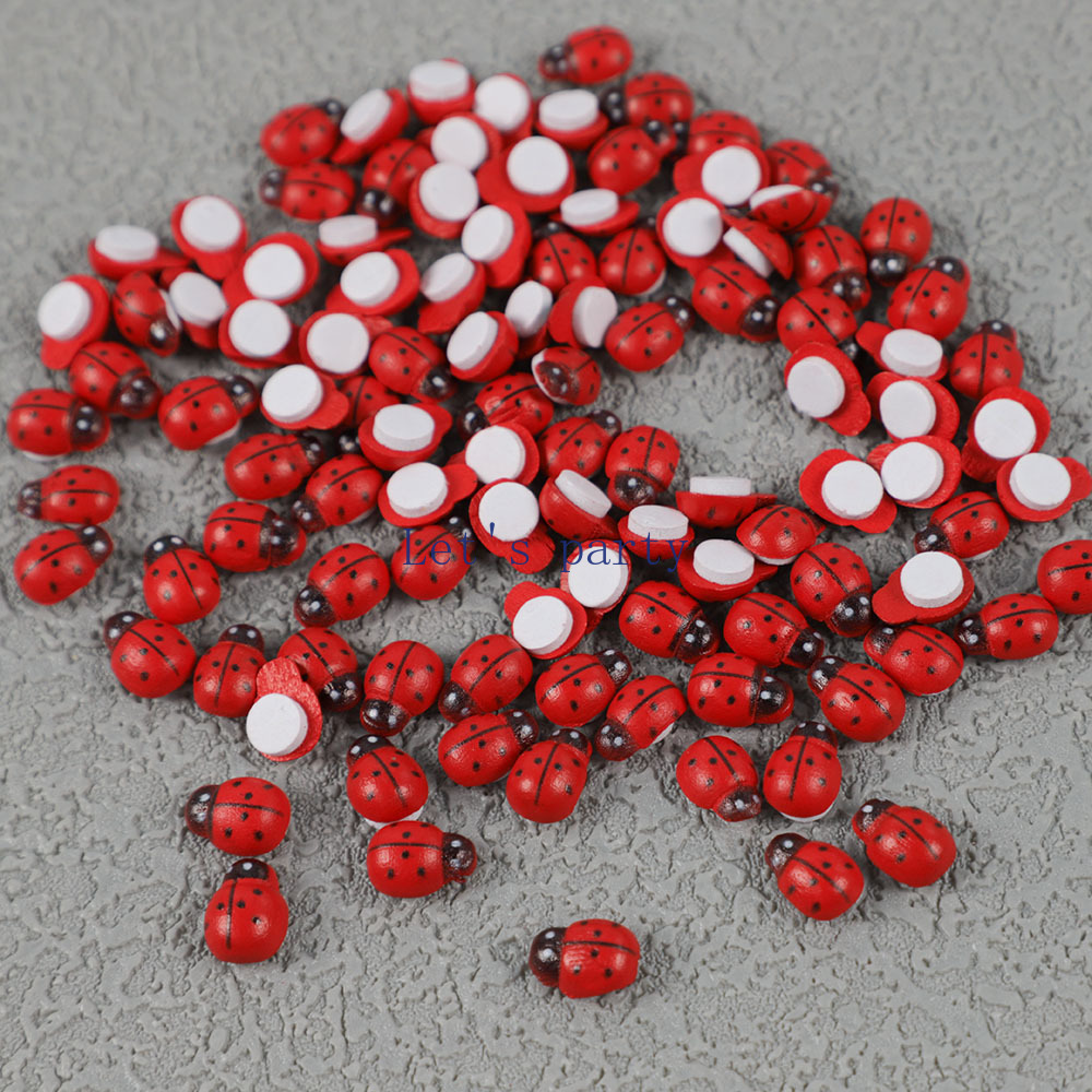 100 pçs mini abelha de madeira - Home Decor Za avaliação e preço